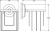 Держатель освежителя воздуха FBS Standard STA 051 Держатель освежителя воздуха FBS Standard STA 051