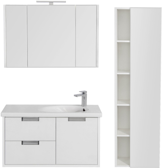 Мебель для ванной Roca Etna 100 белый глянец