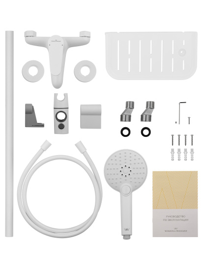 Смеситель для ванны Wonzon & Woghand Alfa WW-AE3201-MW