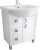 Тумба с раковиной Triton Кристи 70 L, 3 ящика, белая