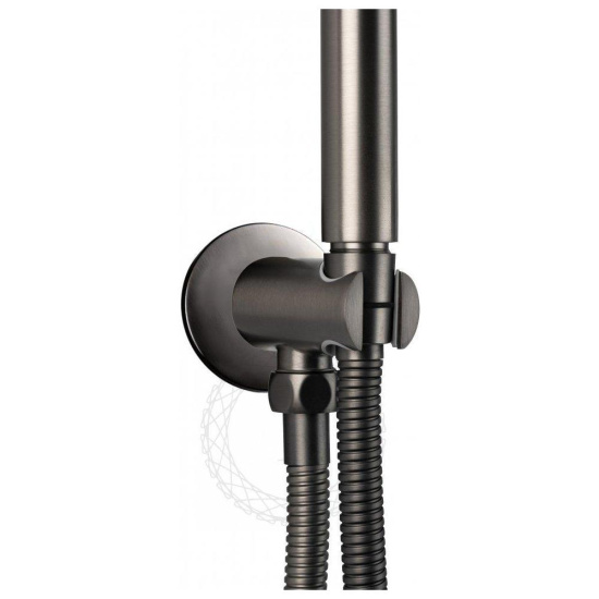 Душевая система Filarete Roun FL1023BG, графит