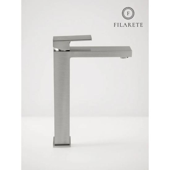 Смеситель для раковины высокий Filarete Fing FL6040NK, никель