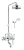 Душевая стойка Fiore Gioielli 08CR0615 Душевая стойка Fiore Gioielli 08CR0615