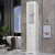 Шкаф-пенал Opadiris Риспекто 40 L с бельевой корзиной, белый