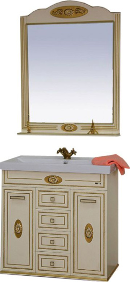 Зеркало Misty Roma 75 ясень патина