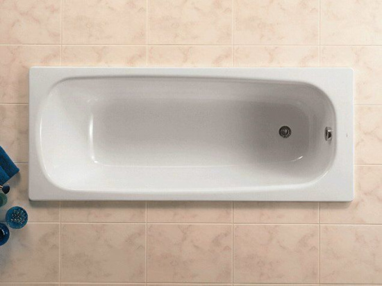 Чугунная ванна Roca Continental 160x70 без антислип