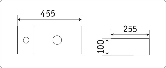 Раковина CeramaLux 9032C