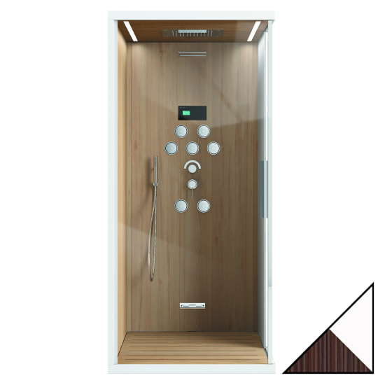 Душевая кабина Am.Pm Admire Suite 140x100 L пристенная, с баней