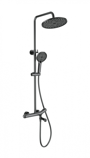 Душевая стойка Wonzon & Woghand T-1000 WW-B3057-A-BGG с термостатом
