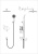 Душевая система Wonzon & Woghand Stick WW-88939017-BG