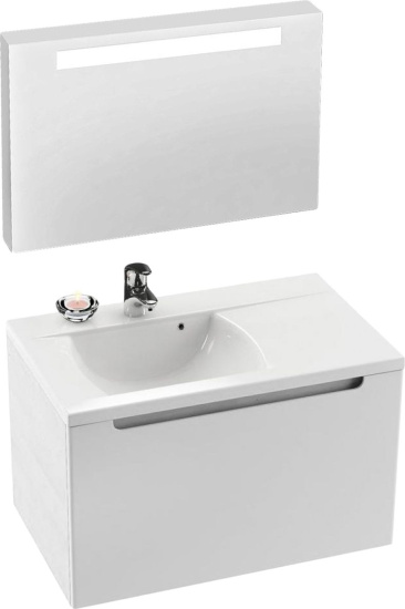 Зеркало Ravak Classic 80 белое
