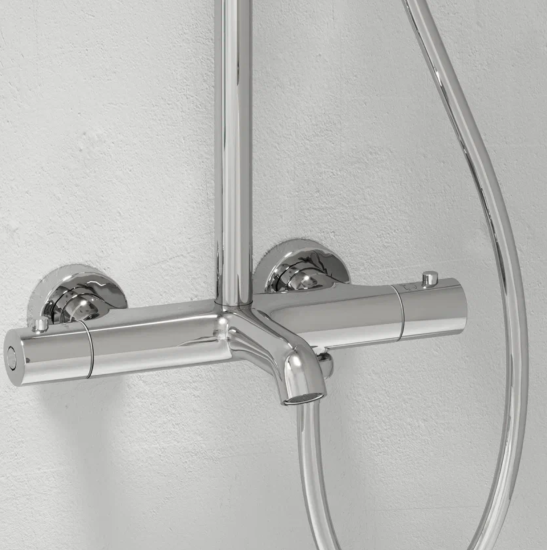 Душевая стойка Sancos Game SC3001LCH термостат, хром