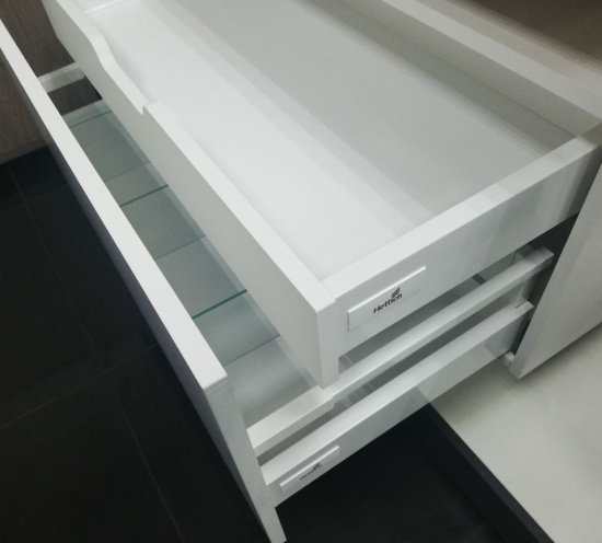 Столешница с раковиной Duravit Viu 60 дуб французский, 120, без отверстий + тумба 80