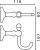 Крючок Art&Max Antic AM-E-2686BQ