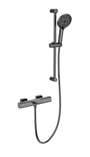 Смеситель для ванны Wonzon & Woghand Plate WW-C2017-A-BGG с термостатом