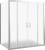 Душевой уголок Good Door Infinity WTW-TD+SP-G-CH 170x90 Душевой уголок Good Door Infinity WTW-TD+SP-G-CH 170x90