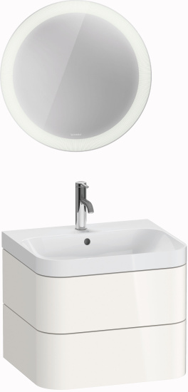 Тумба с раковиной Duravit Happy D.2 Plus 60 белая