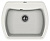 Мойка кухонная Florentina Нире 630 жасмин