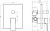 Смеситель для ванны Villeroy & Boch Architectura Square TVS12500300061