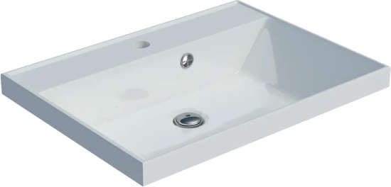 Тумба с раковиной Vod-Ok Best 60 черная