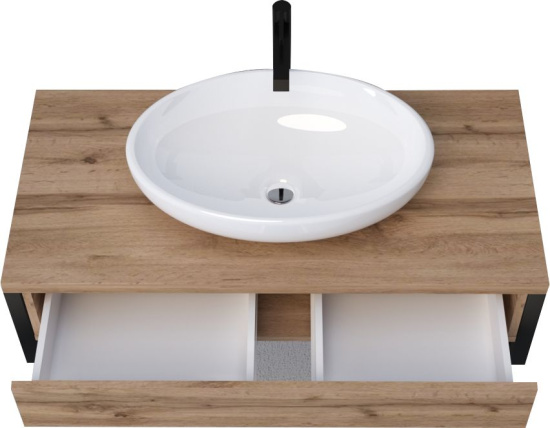 Мебель для ванной 1MarKa Grunge Loft 100 дуб вотан