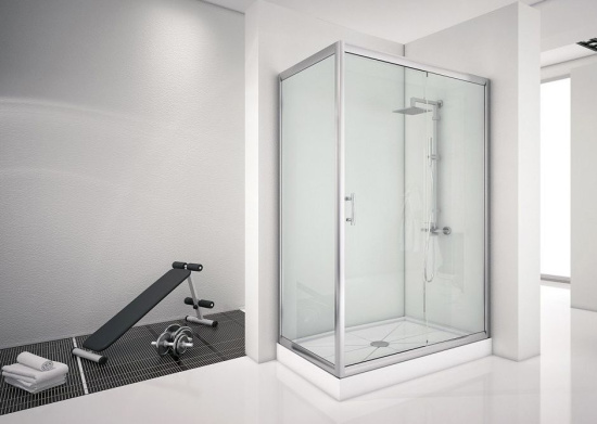 Душевой уголок Aquanet Alfa NAA1131 800х1500х2000 стекло прозрачное, профиль хром