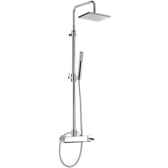 Душевая стойка Webert Azeta AZ870110015PVC, хром