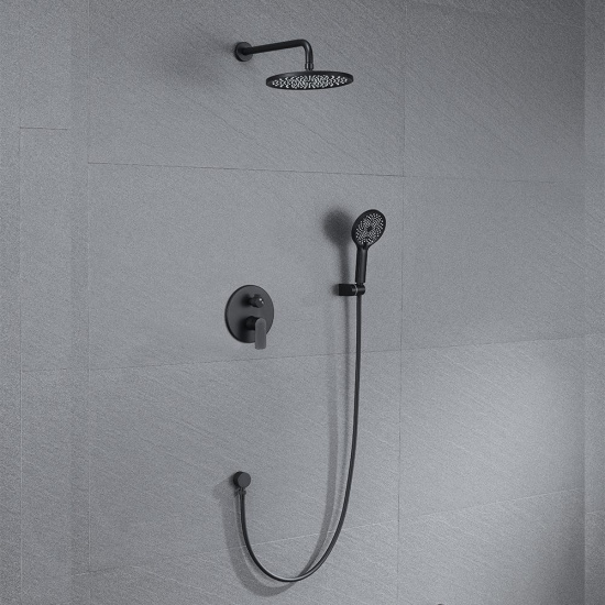 Душевая система Black&White Universe 8311BUK с внутренней частью