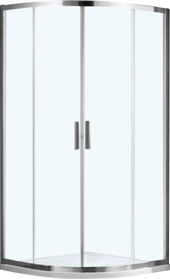 Душевой уголок Vincea Garda VSQ-1G800CL 80x80, профиль хром, стекло прозрачное