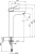 Смеситель для раковины Villeroy & Boch Subway 2.0 TVW10210611061