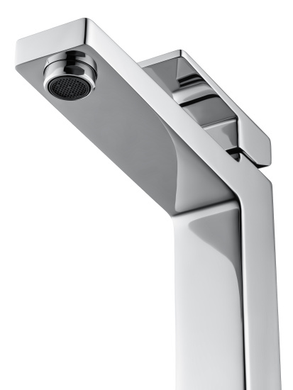 Смеситель для раковины Wonzon & Woghand Cube 2.0 WW-88019068-CR высокий