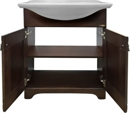 Мебель для ванной Misty Рим 75 орех