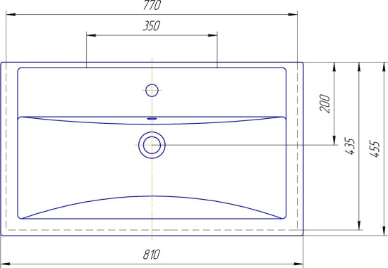 Мебель для ванной ASB-Mebel Коста 80 светлый орех