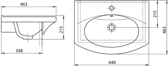 Мебель для ванной Sanstar Бриз 65