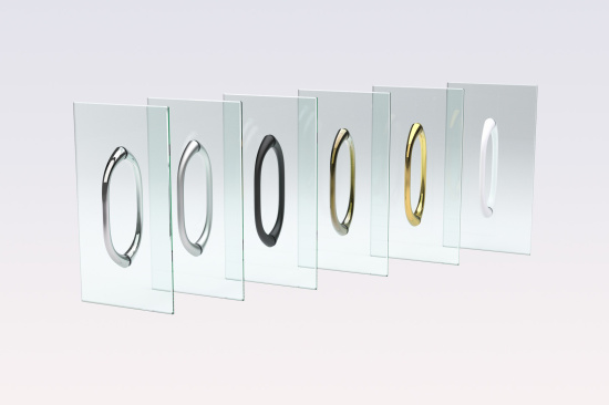 Душевой уголок Vegas Glass AFS-F LUX 100*90 02М 07 L, профиль черный матовый, стекло графит