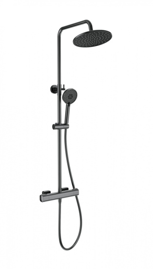 Душевая стойка Wonzon & Woghand Stay 1 WW-B3051-A-BGG с термостатом