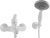Смеситель для ванны Webert Sax Evolution SE850101740 Смеситель для ванны Webert Sax Evolution SE850101740