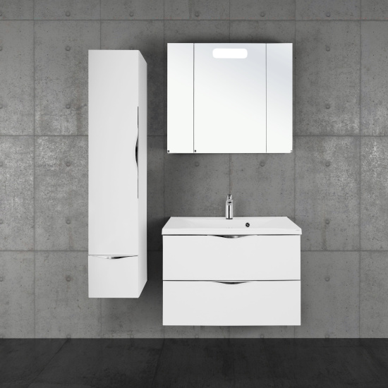 Пенал Vod-Ok Марко 30 L, 1 дверь, 1 ящик, белый