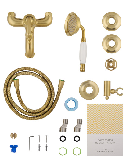 Смеситель для ванны Wonzon & Woghand Steam WW-88639008-BG