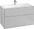 Мебель для ванной Villeroy & Boch Finion 100 light grey matt lacquer, с настенным освещением Мебель для ванной Villeroy & Boch Finion 100 light grey matt lacquer, с настенным освещением