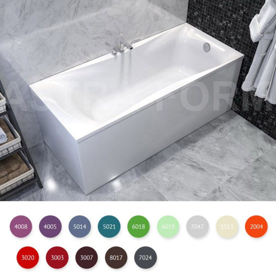 Ванна из искусственного камня Астра-Форм Вега 170x70 см, с ножками