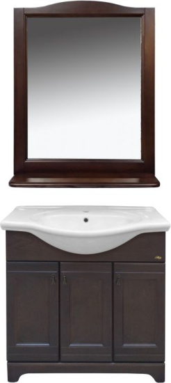 Тумба под раковину Misty Рим 85 орех