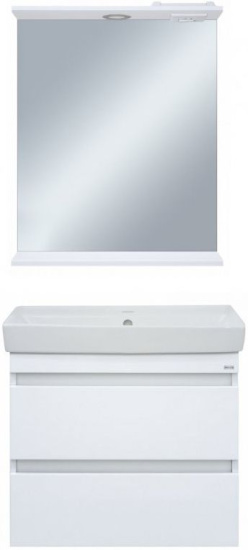 Зеркало Misty Енисей 60 с полкой