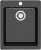 Мойка кухонная Marrbaxx Линди Z008Q004 чёрный