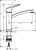Смеситель для кухни Hansgrohe Logis 71833000