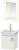 Тумба с раковиной Duravit White Tulip 45 с ручкой, шелковисто-матовый Тумба с раковиной Duravit White Tulip 45 с ручкой, шелковисто-матовый