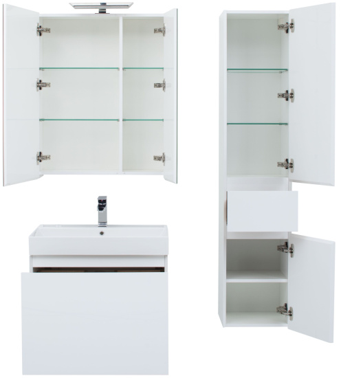 Мебель для ванной Aquanet Йорк 70 белая