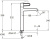 Смеситель для раковины Jacob Delafon Odeon Rive Gauche E21031-BL-BL