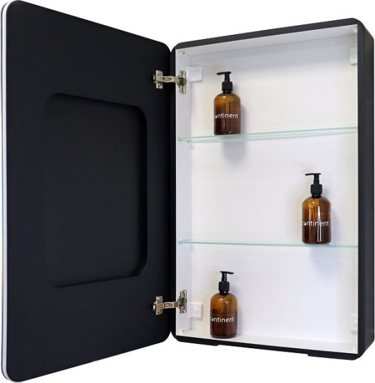 Зеркало-шкаф Art&Max Lecce 57 L с подсветкой