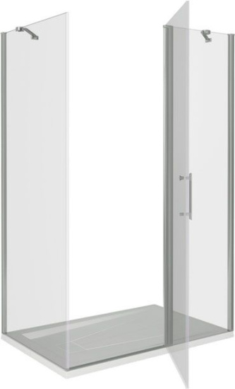 Душевой уголок Good Door Mokka WTW+SP 110х90х185 см